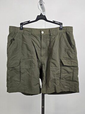 Columbia Titanium Green Hiking Shorts Size L
